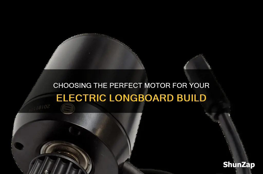 what motor should i use for an electric longboard