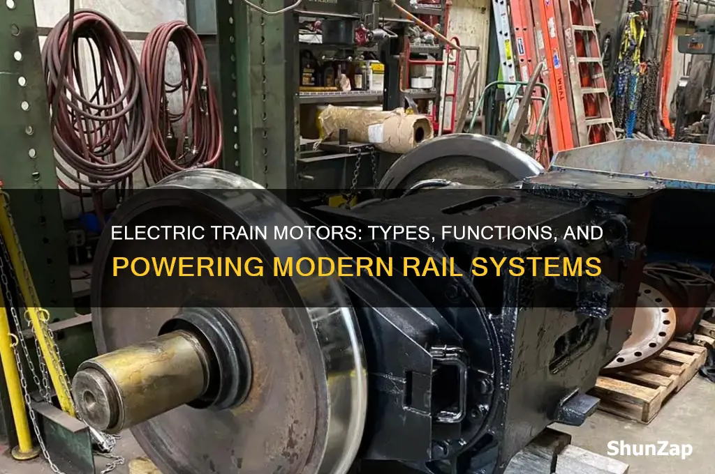 what motor used in electric train