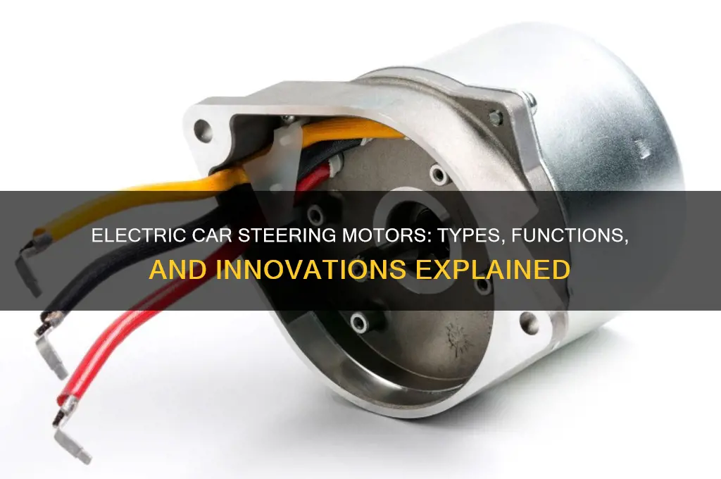 what motors are used for electric car steering