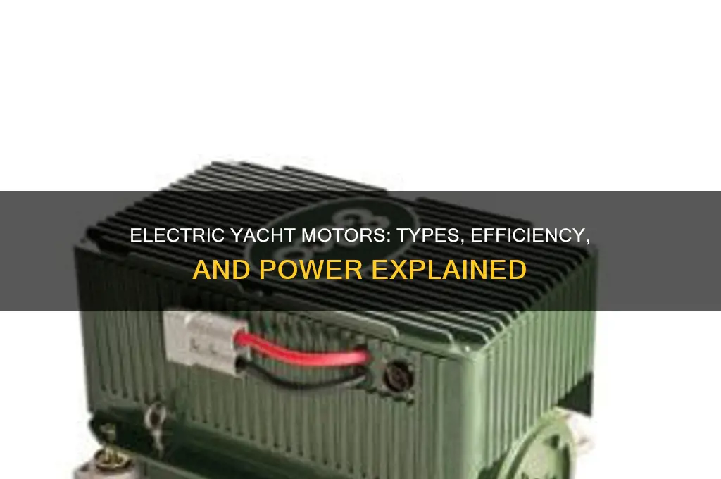 what motors does electric yacht use