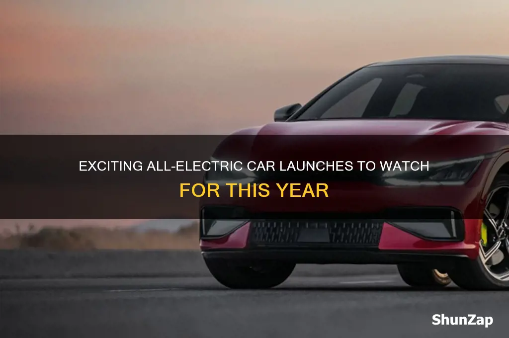 what new all electric cars are coming out