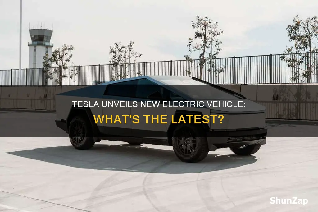 what new electric powered vehicle did tesla reveal this week