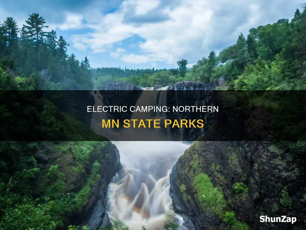 what northern mn state parks have electricity