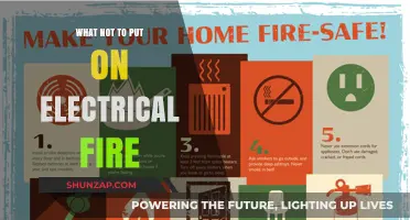 Electrical Fires: What Not to Do