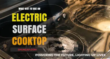 Avoid These Items: Protecting Your Electric Surface Cooktop from Damage