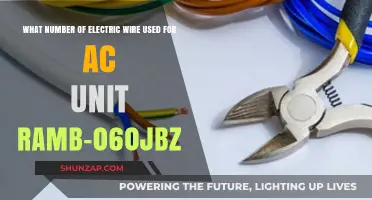 Electric Wire Requirements for AC Unit RAMB-060JBZ: A Guide