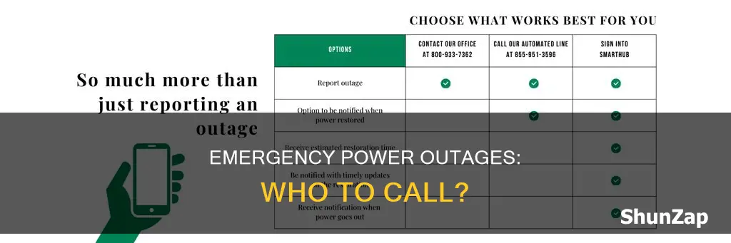 what number to call for no electricity