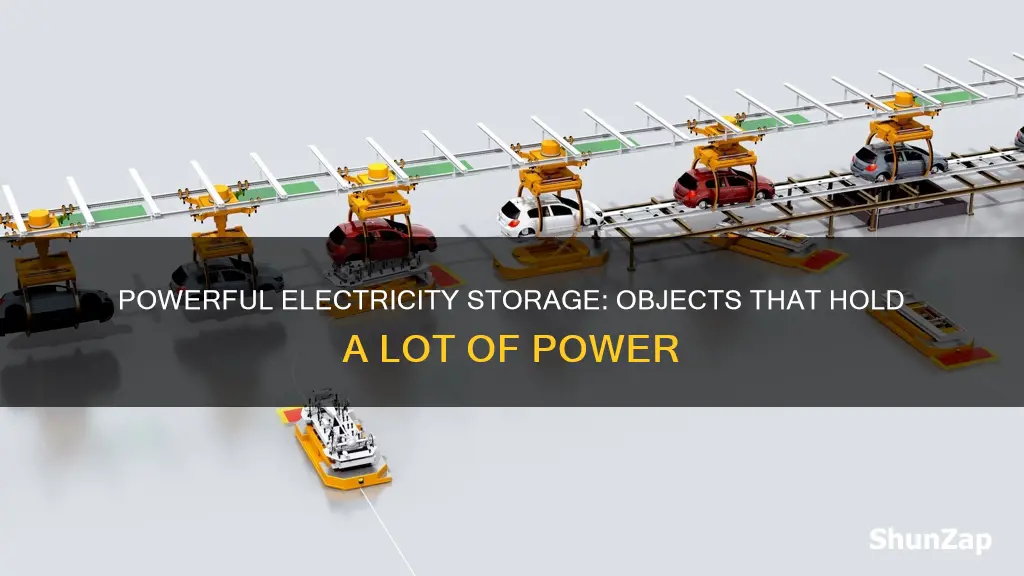 what objects contain a ton of electricity