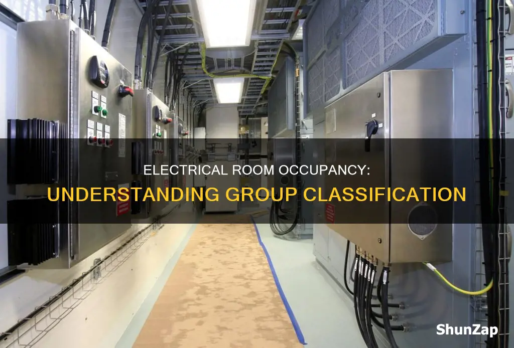 what occupancy group is an electrical room