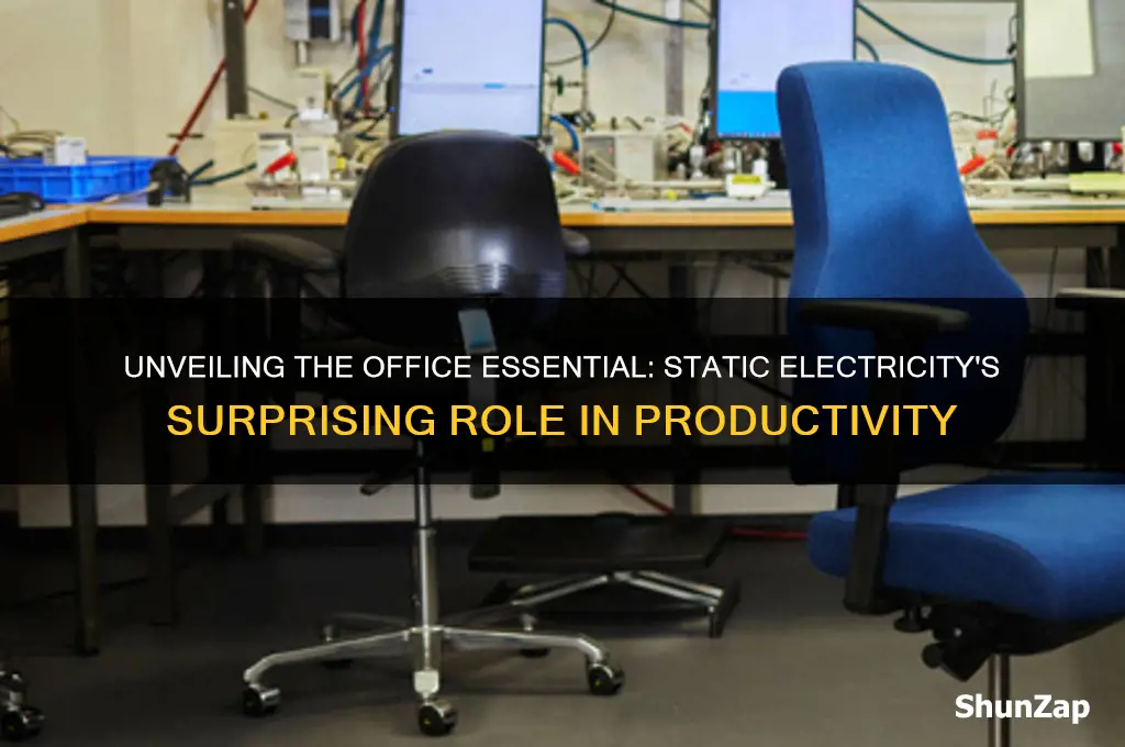 what office product uses static electricity