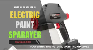 Best Oil for Electric Paint Sprayers: A Comprehensive Guide