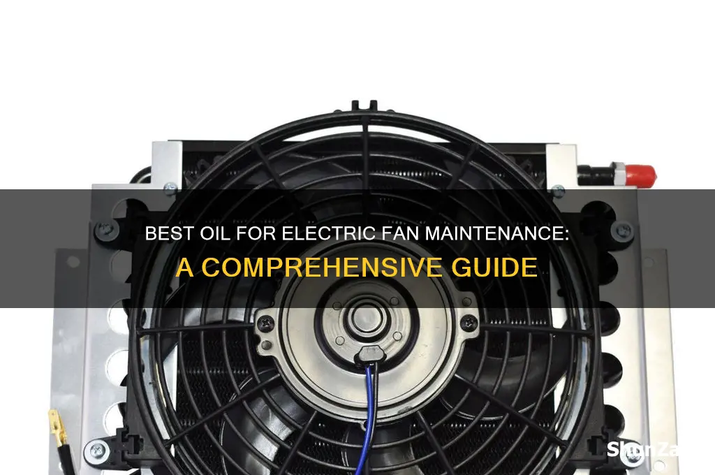 what oil to use for electric fan