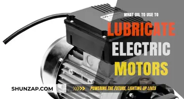 Best Oil for Electric Motor Lubrication: A Comprehensive Guide