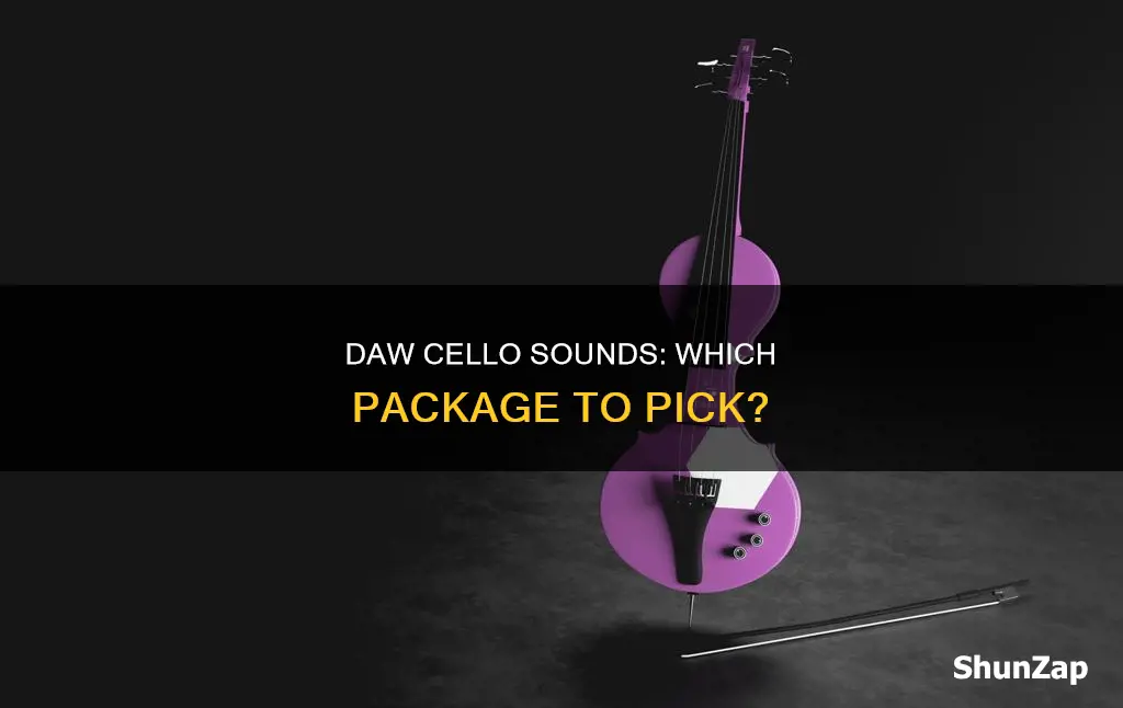 what package has electric cello sound daw