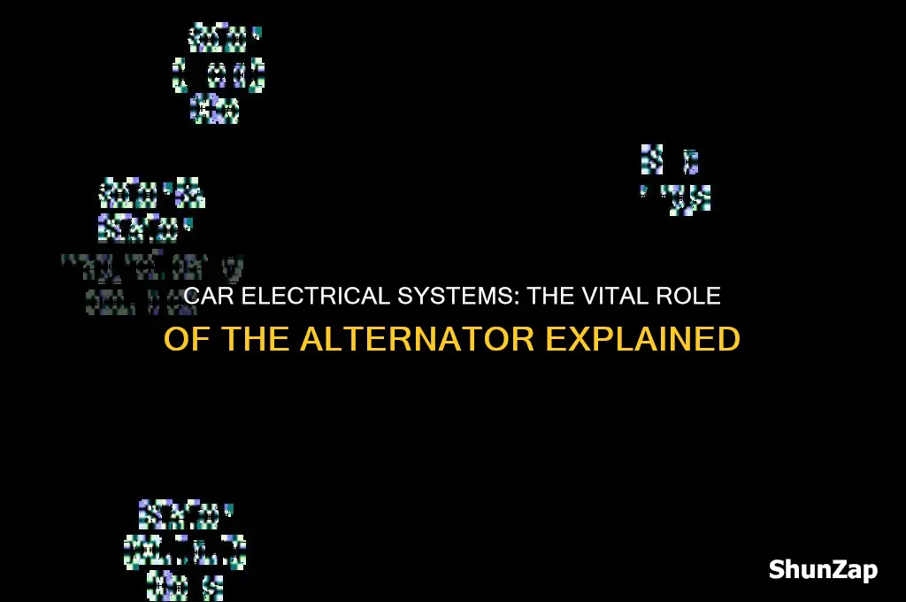 what part of a car supplies the electrical systems