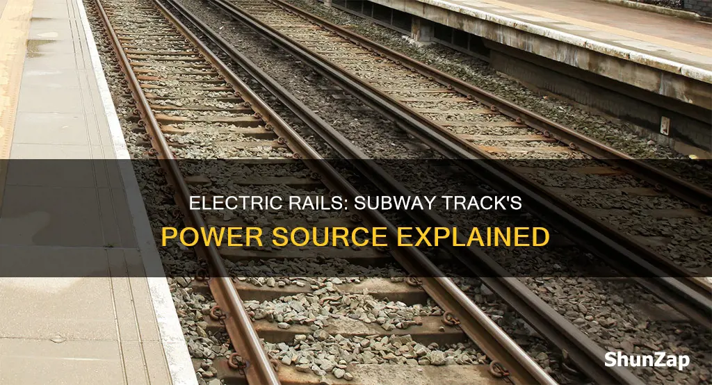 what part of subway track is electric