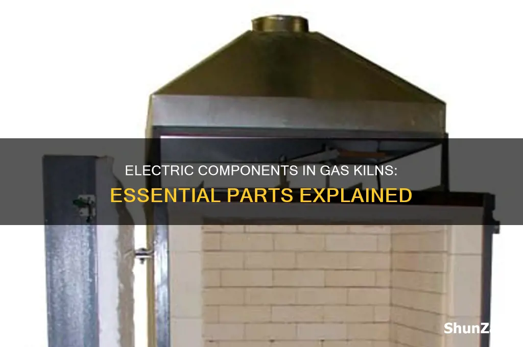what parts of a gas kiln use electricity