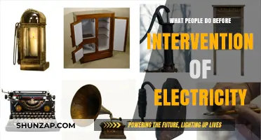 Life Before Electricity: A World of Manual Labor