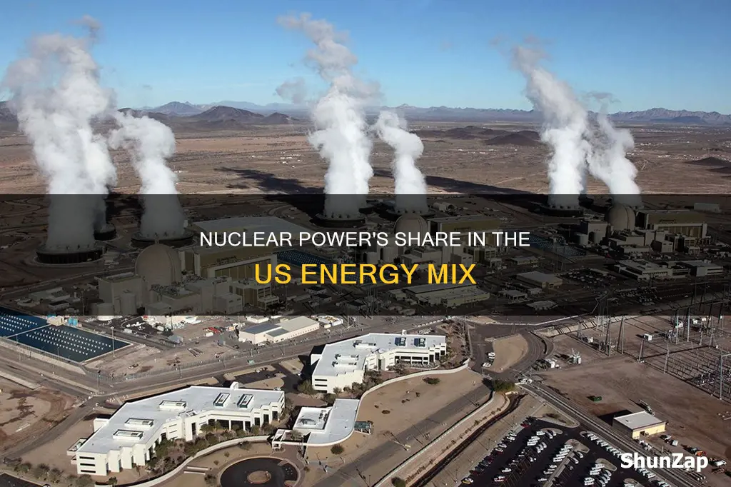 what perccentage of us electricity is nuclear