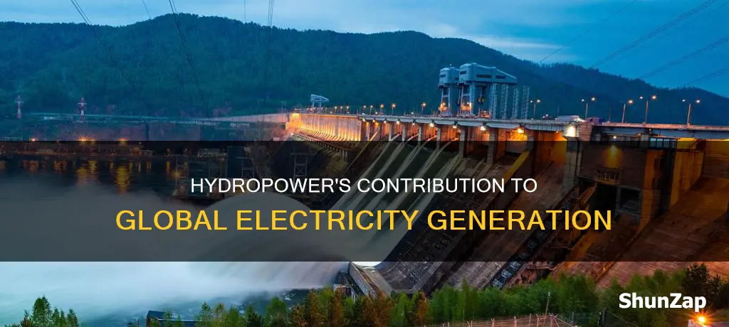 what percent of electricity comes from hydropower