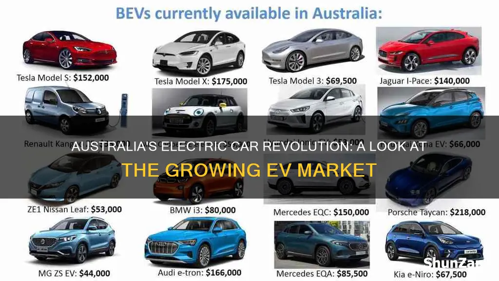 what percentage of australian vehicles are electric