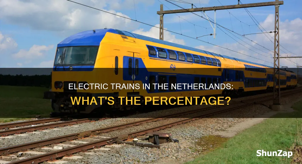 what percentage of dutch trains are electric