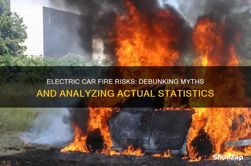 what percentage of electric cars catch fire
