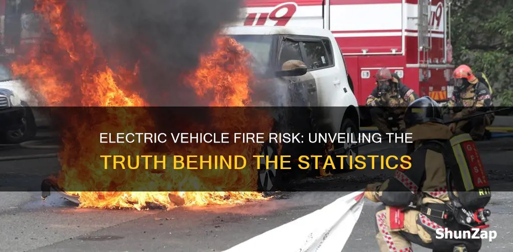 what percentage of electric vehicles catch fire