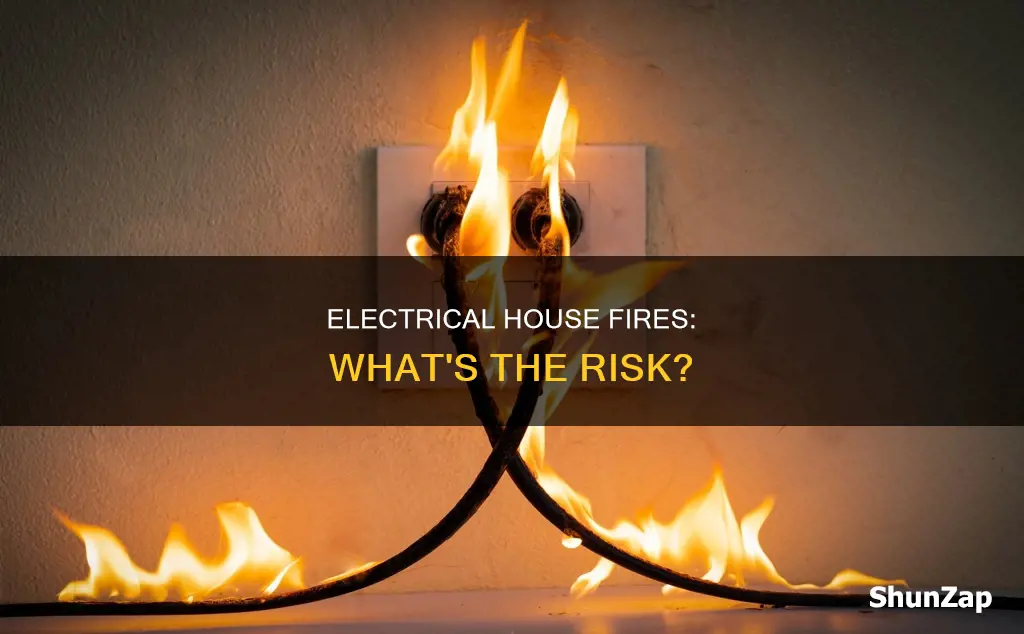 what percentage of house fires are electrical
