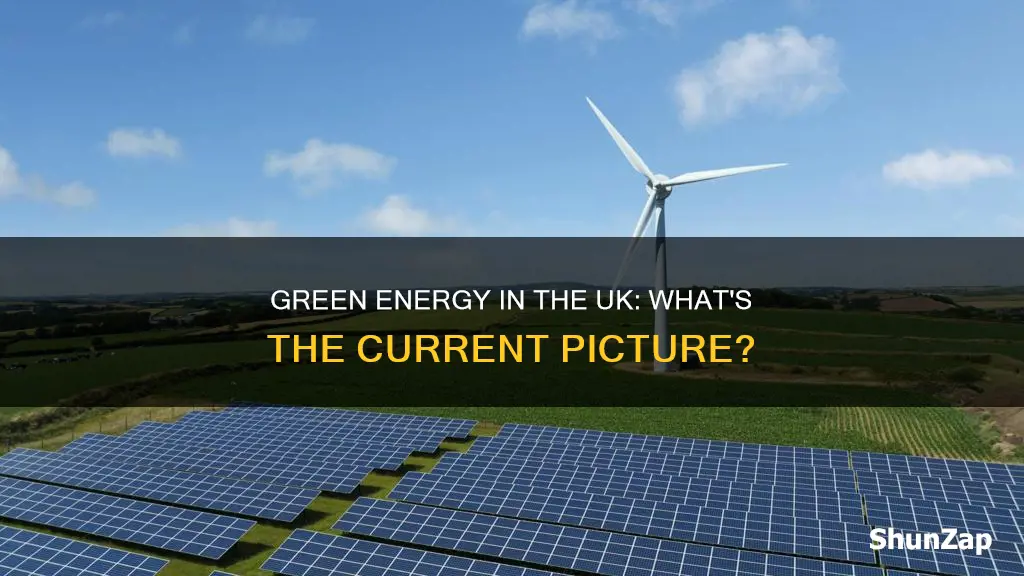 what percentage of uk electricity is green