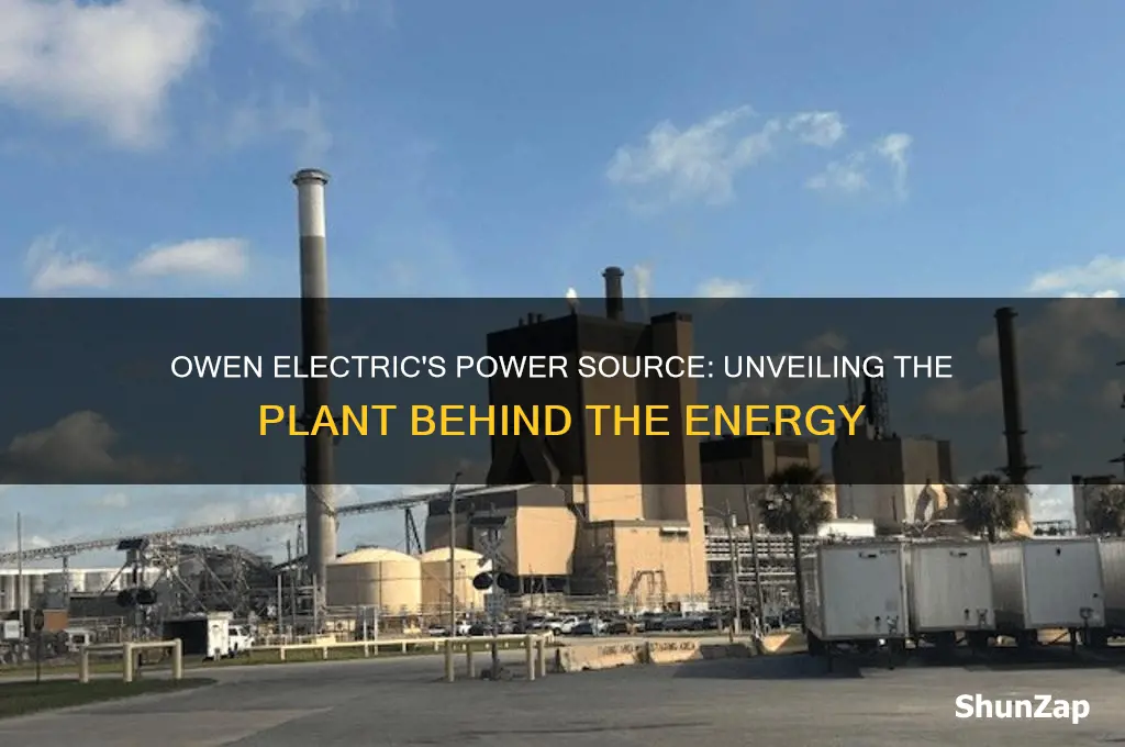 what power plant does owen electric use