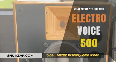 Best Preamp Pairings for Electro Voice 500: Enhance Your Sound Quality