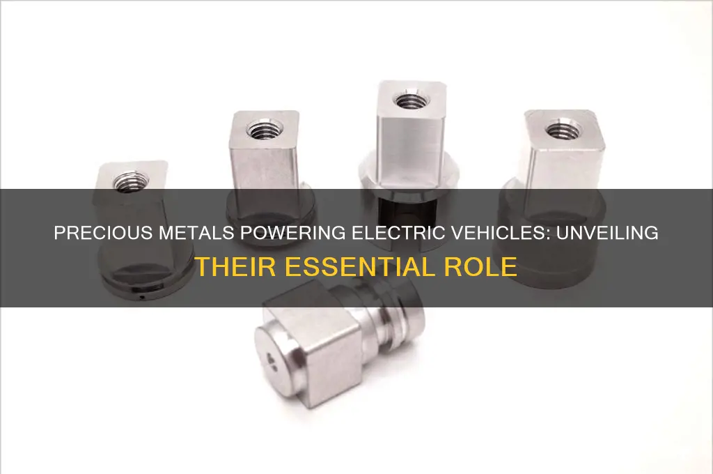 what precious metals are used in electric cars