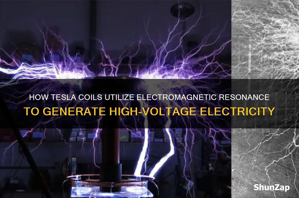 what principle do tesla coils use to generate electricity