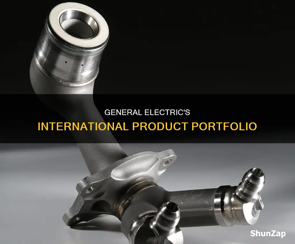 what products does general electric sell internationally