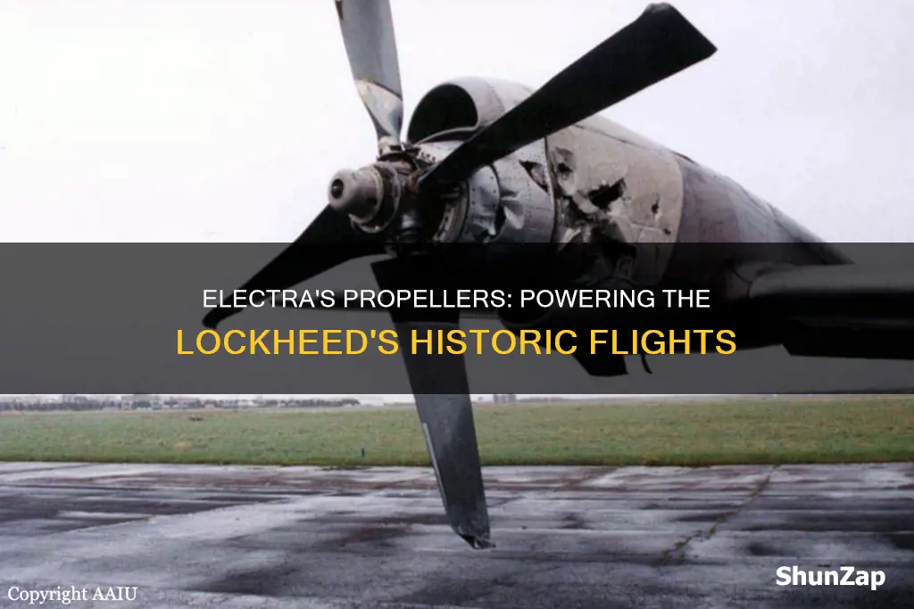 what propeleers were on the lockheed electra