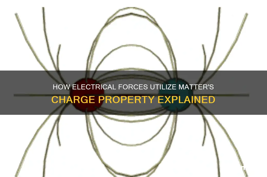 what property of matter is used by the electrical force