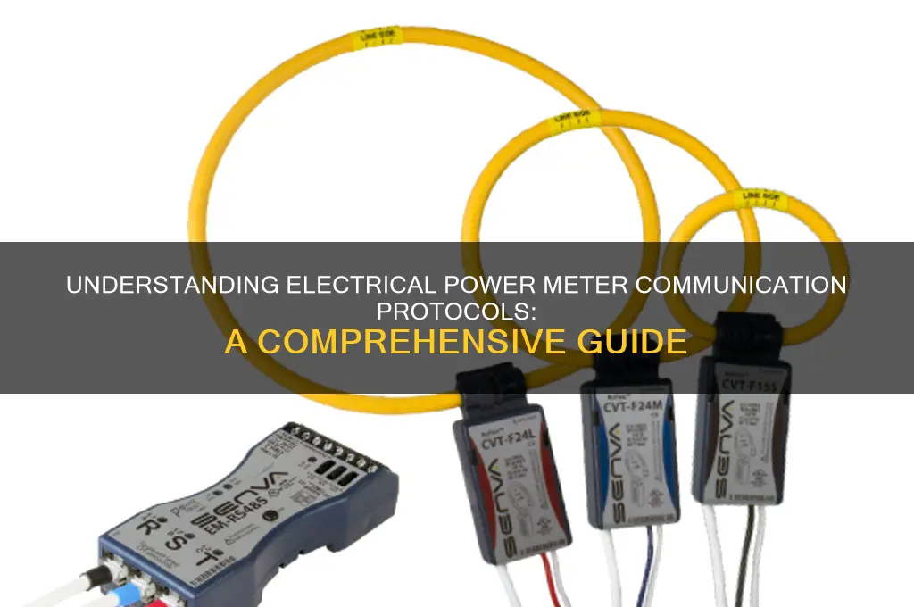 what protocol do electrical power meters use