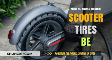 Scooter Tire Pressure: The Optimal PSI for Smooth Rides