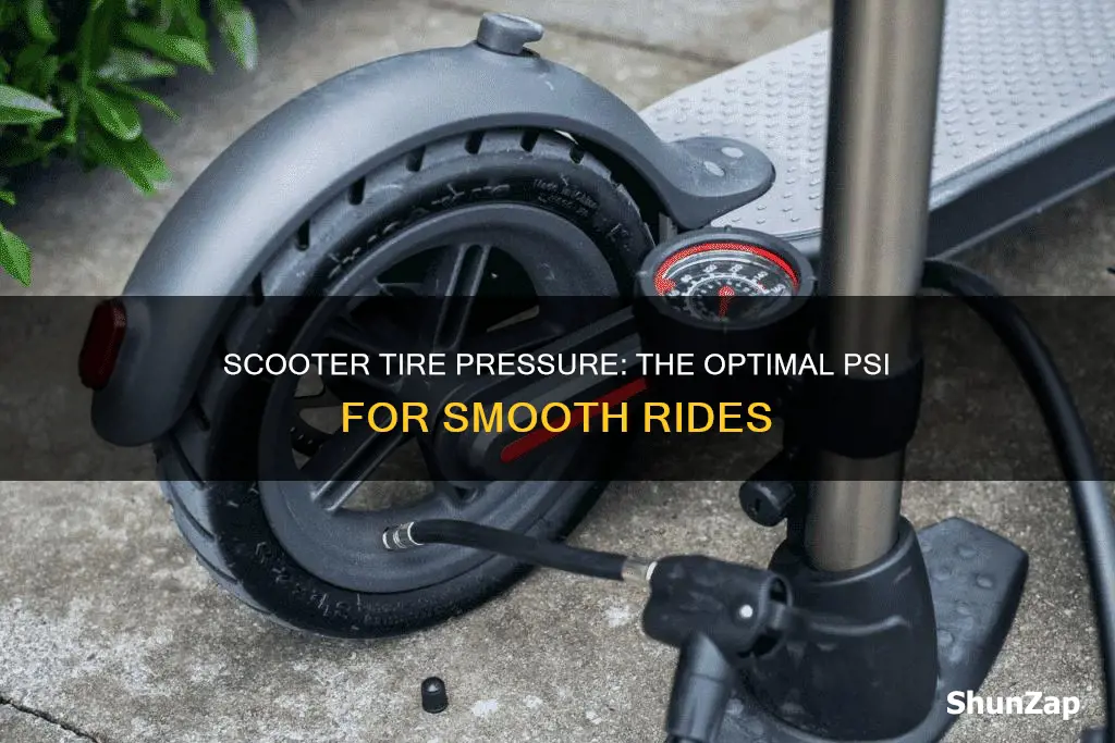 what psi should electric scooter tires be