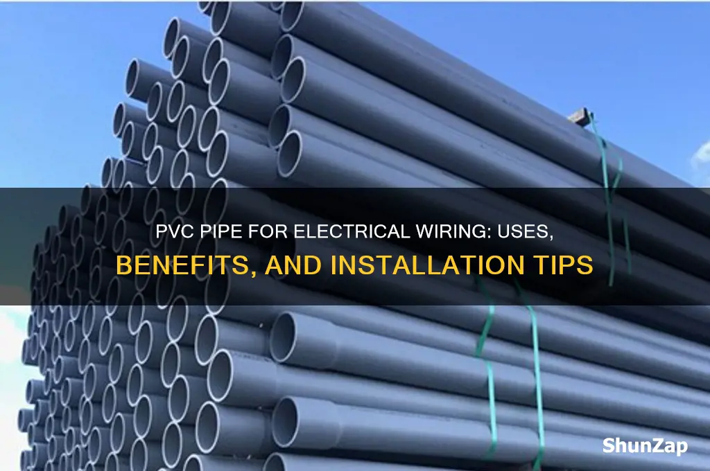 what pvc pipe is used for electrical