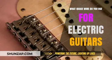 Choosing the Right Gauge Wire for Your Electric Guitar Setup
