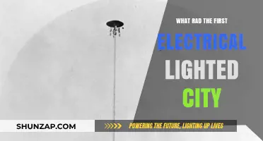 The First Electrically Lit City: A Revolutionary Radiance