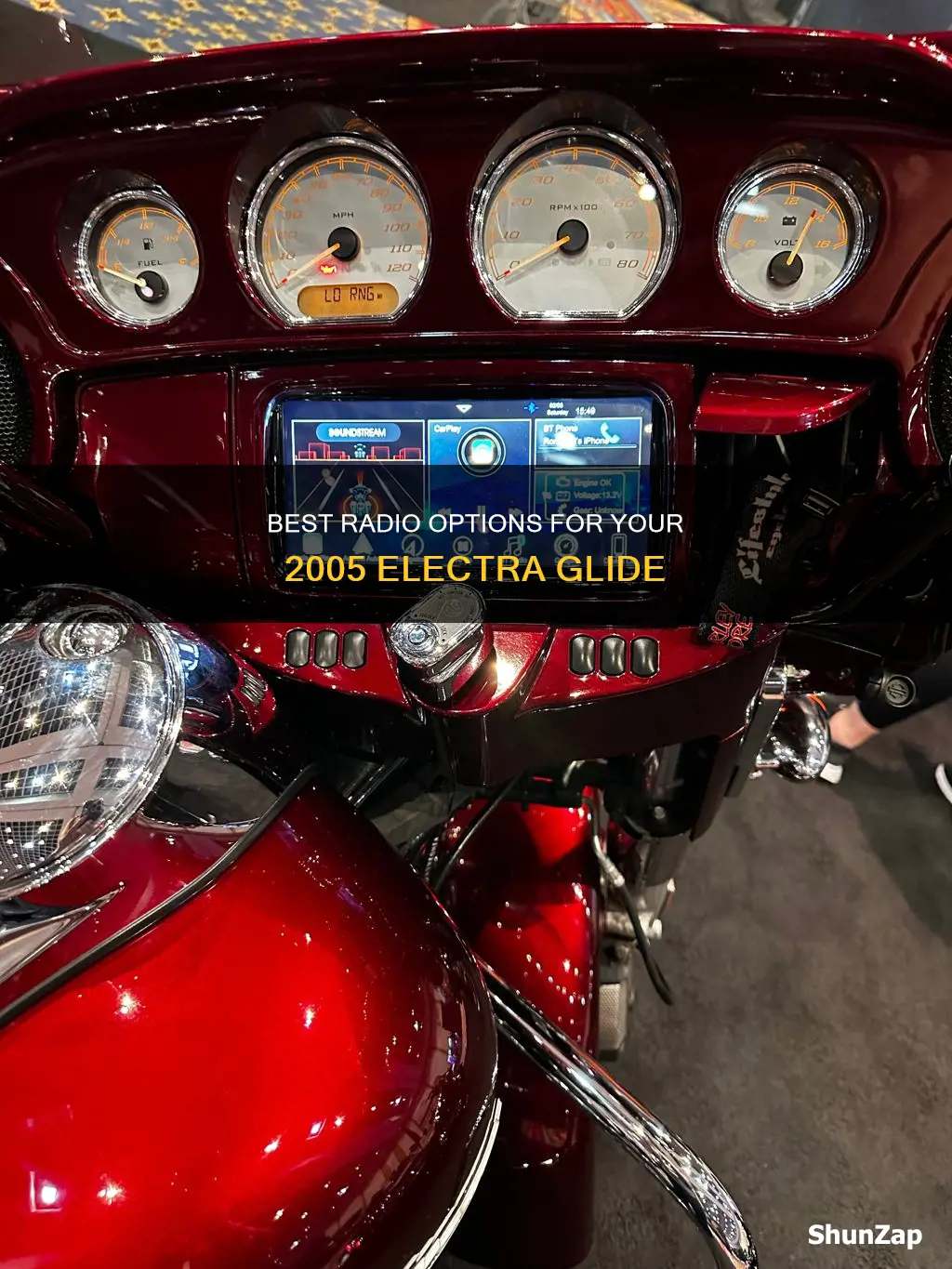 what radios fit a 2005 electra glide