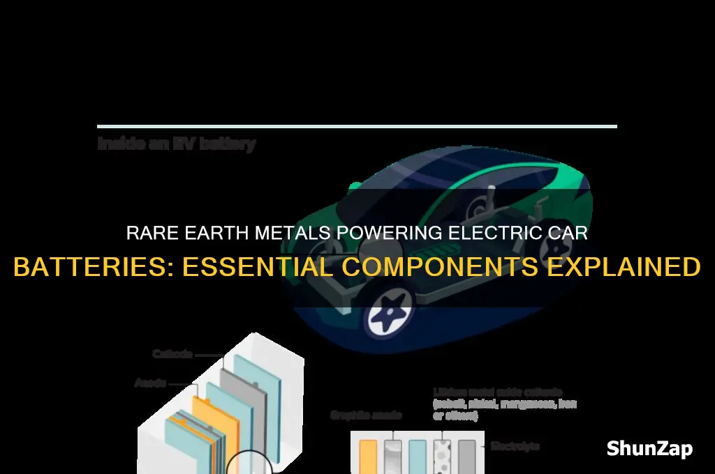 what rare earth metals are used in electric car batteries