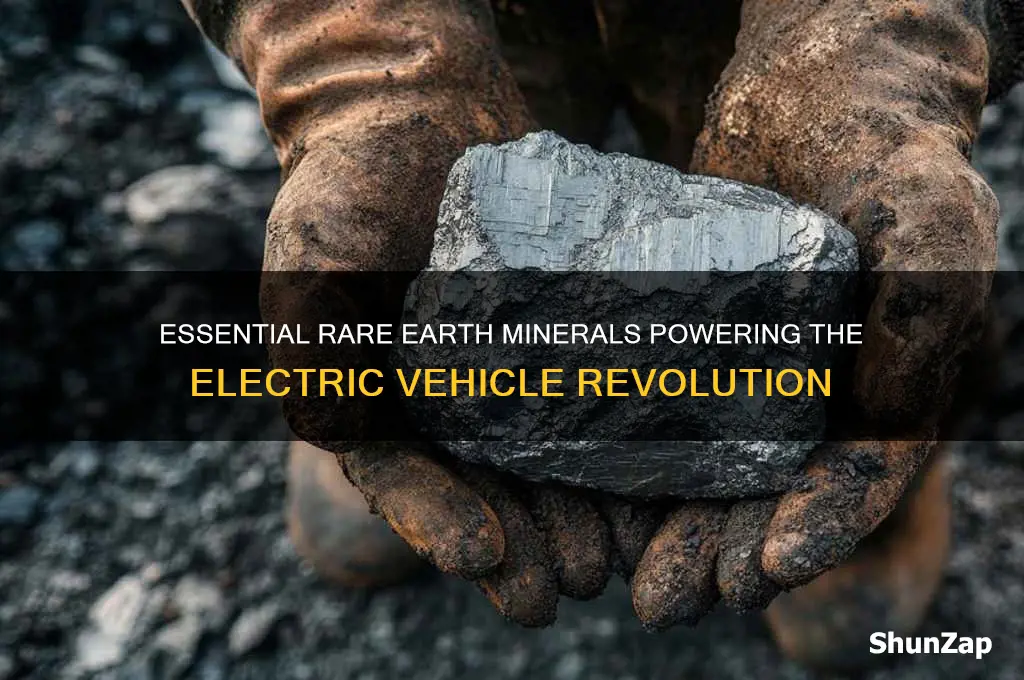 what rare earth minerals are needed for electric cars