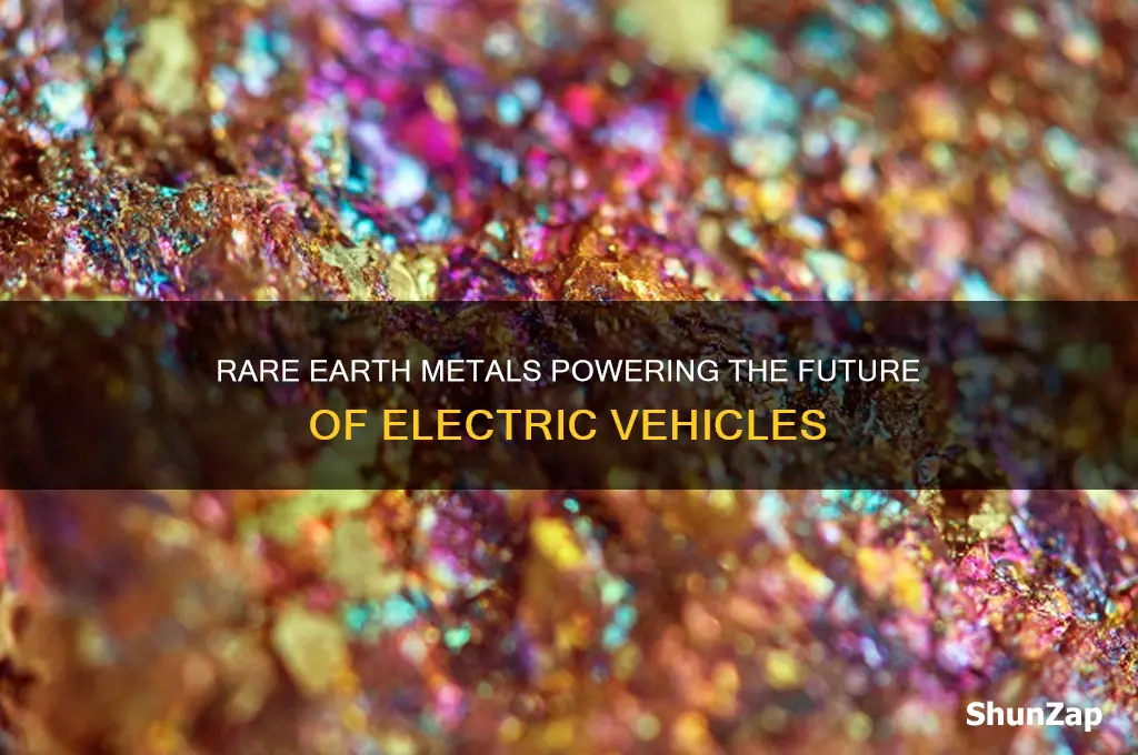 what rare materials are used for electric cars