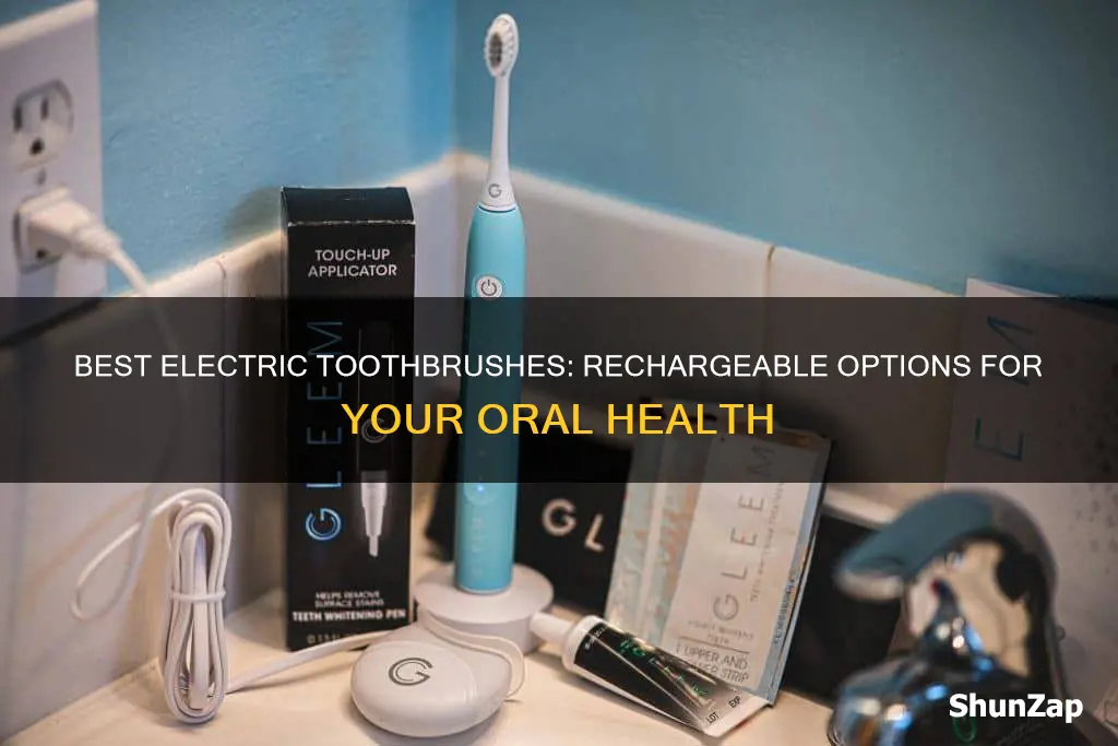 what rechargeable toothbrush has an electric plug