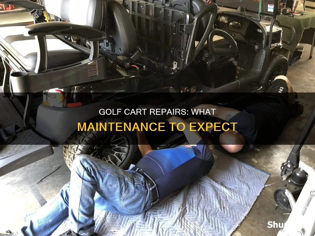 what repairs expected on electric golf cart
