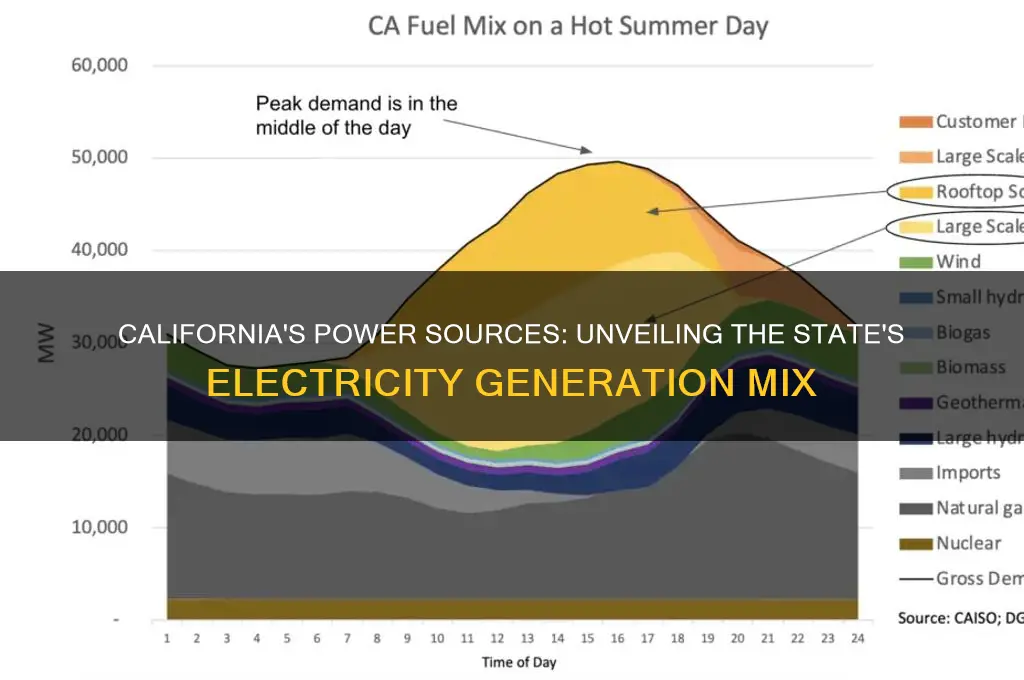 what resource does california use for electricity